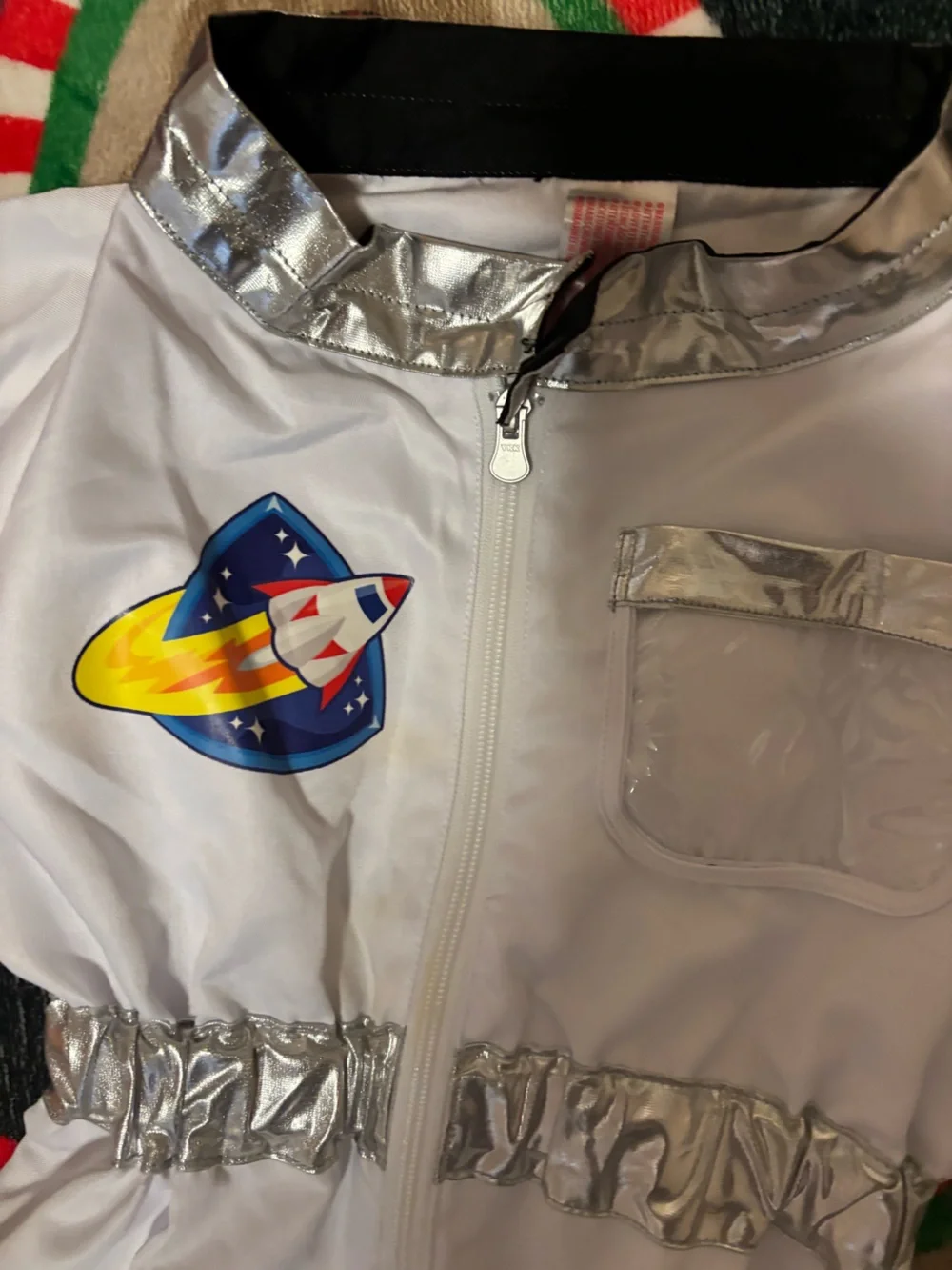 Melissa & Doug | Kids White and Silver Astronaut Costume - Space Flight Jumpsuit